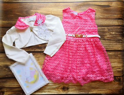 Платье с балеро новое 98 размер