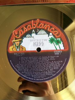Kiss Destroyer пластинка в раме