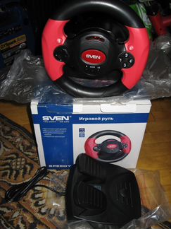 Microsoft, Genius, HP, Apple, Logitech, руль Sven