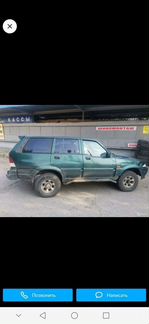 SsangYong Musso 2.3 МТ, 1997, 100 000 км