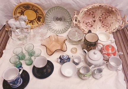 Посуда СССР разная много