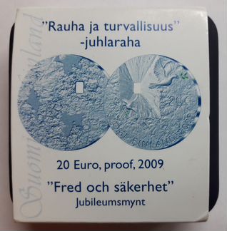 Финляндия 20 евро 2009 