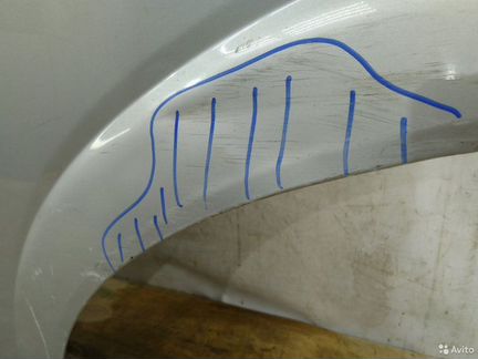 Дверь задняя левая Ssangyong Kyron 1