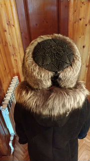 Шапка из лисы чернобурки