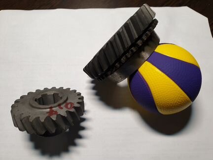 Шестерни 4 передачи в кпп Луаз повышенные 0.7