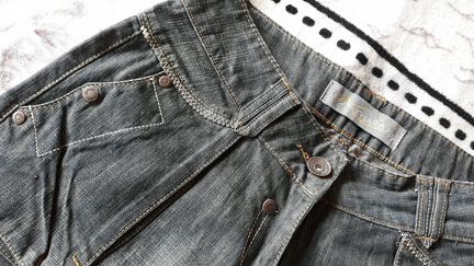 Бриджи джинсовые 27 Новые