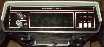Тестер вольтметр В7-38