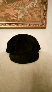 Натуральная Замша Стильная Кепка-Хулиганка