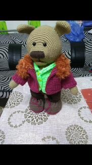 Игрушка в стиле Тильда.Пёс