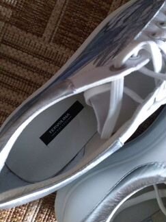 Кожанные кроссовки