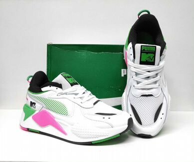 Кроссовки puma RS-X Toys White/Rose MTV