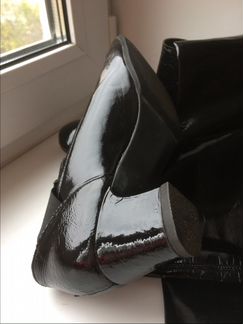 Лаковые сапоги Topy