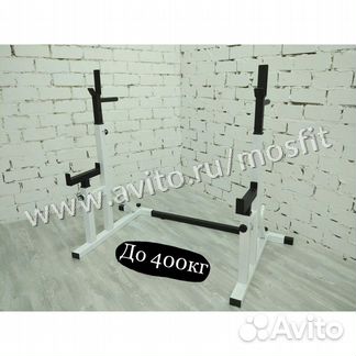 Стойки под штангу с подстраховками