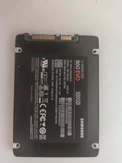 Ssd диск samsung evo860 500gb