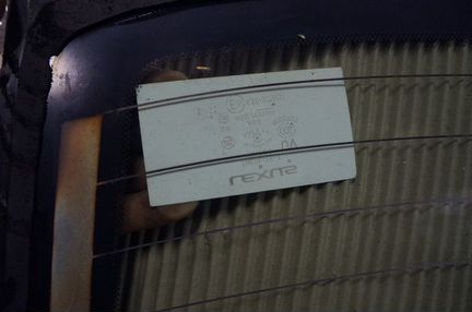 Стекло заднее Lexus IS 250