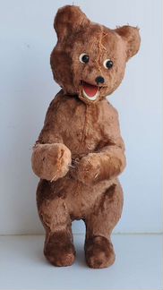 Мишка плюшевый заводной (механизм неисправен)