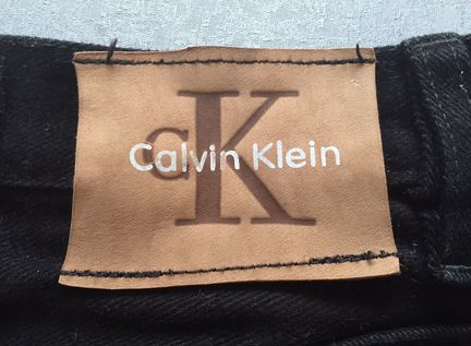 Джинсы чёрные Calvin Klein