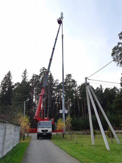 Автовышка 40-45 метров в аренду смена (7+1)