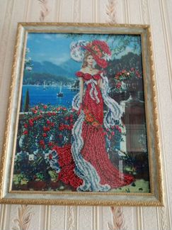 Картина вышивка из бисера