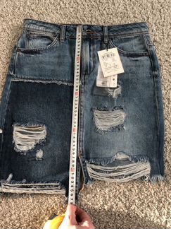 Юбка джинсовая