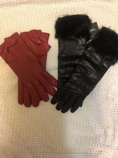 Перчатки кожаные coccinelle