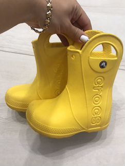 Резиновые сапоги crocs 24