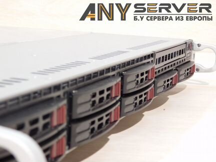 Сервер Supermicro 1027R 2xE5-2667 48Gb 8x2.5