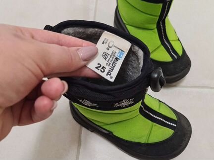 Сапожки Kuoma и шапочка Kerry