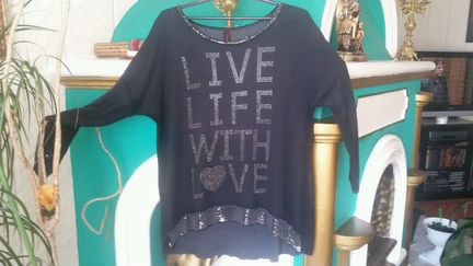 Италия. Стил.джемпер. Мод. 2020-21г Дэкор. Р.52/54