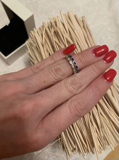 Пандора pandora кольцо серебро