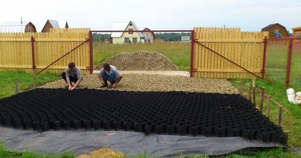 Георешетка - 210х210 высота 100мм