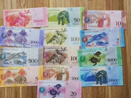 Банкноты. Венесуэла