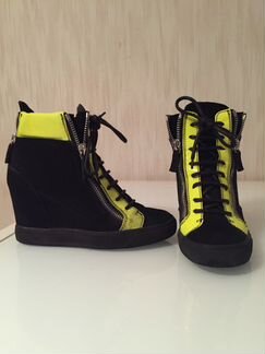 Сникерсы (кроссовки на танкетке) Guiseppe Zanotti