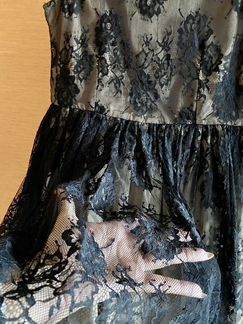 Платье кружевное брэндовое в стиле Valentino р. 46