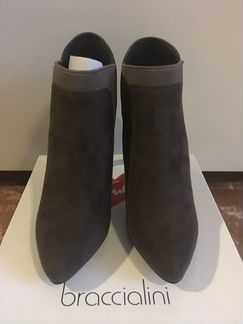 Замшевые ботильоны Braccialini, новые