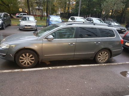 Volkswagen Passat 2.0 AT, 2007, 175 000 км