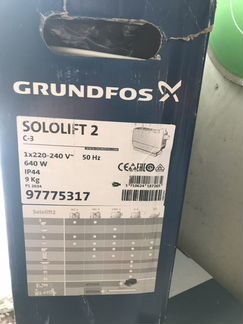 Насос grundfos sololift 2 c-3