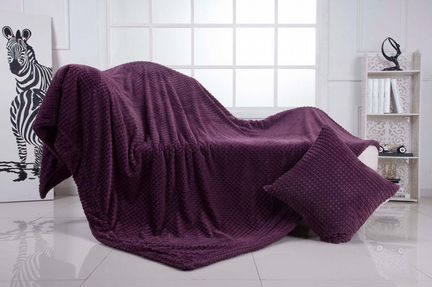 Плед Fantastic Цвет: Фиолетовый (220х240 см)