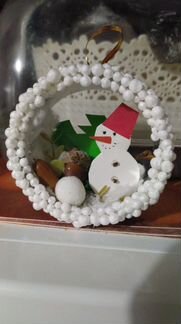 Новогодняя поделка -игрушка