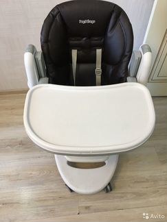 Стульчик 3 в 1 Peg-Perego Tatamia Follow Me cacao