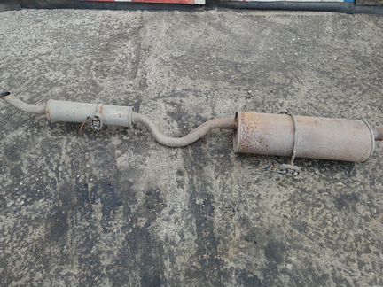 Глушитель Додж Караван Крайслер Вояджер 01-07