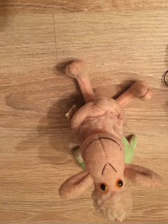 Игрушка мягкая брелок овечка