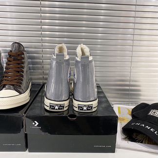 Converse кеды оригинал непромокаемые на меху