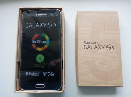 Samsung Galaxy S5 SM-G900F 16Gb Black LTE