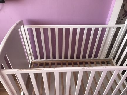 Итальянская кроватка с матрасом