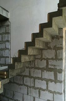 Монолитные лестницы любой сложности