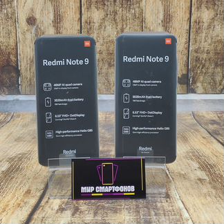 Xiaomi Redmi Note 9 3Gb/64Gb Grey новые