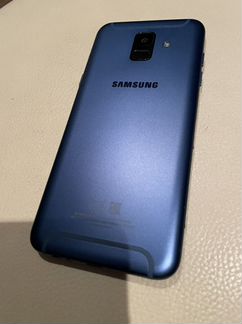 Смартфон Samsung Galaxy A6 (2018) Blue (SM-A600F)