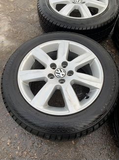 Колёса диски R15 оригинал Фольксваген Polo
