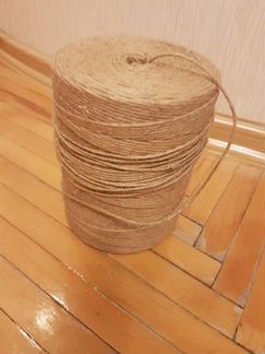 Крючок прутковый, веревка джут, лен